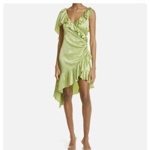 Whimsigoth heritage old money Cinq A Sept Nakita Silk Petunia Dress  Sz 10